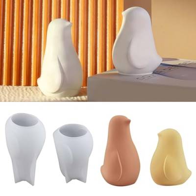 EPODA 2Pcs Silikon Gießform Vogel Silikonformen Gießformen Frühlingsvogel Ostern Silikonformen Gips Vogel DIY Basteln Osterdekoration von EPODA